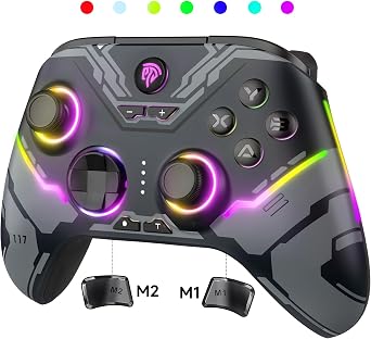 EasySMX X15 PC - / /RGB Bluetooth - - Windows PC Android Steam Switch