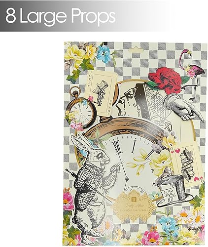 Miniatura 2 de Set de decoración para fiestas Talking Tables de fiesta de té de Alicia, Multicolor