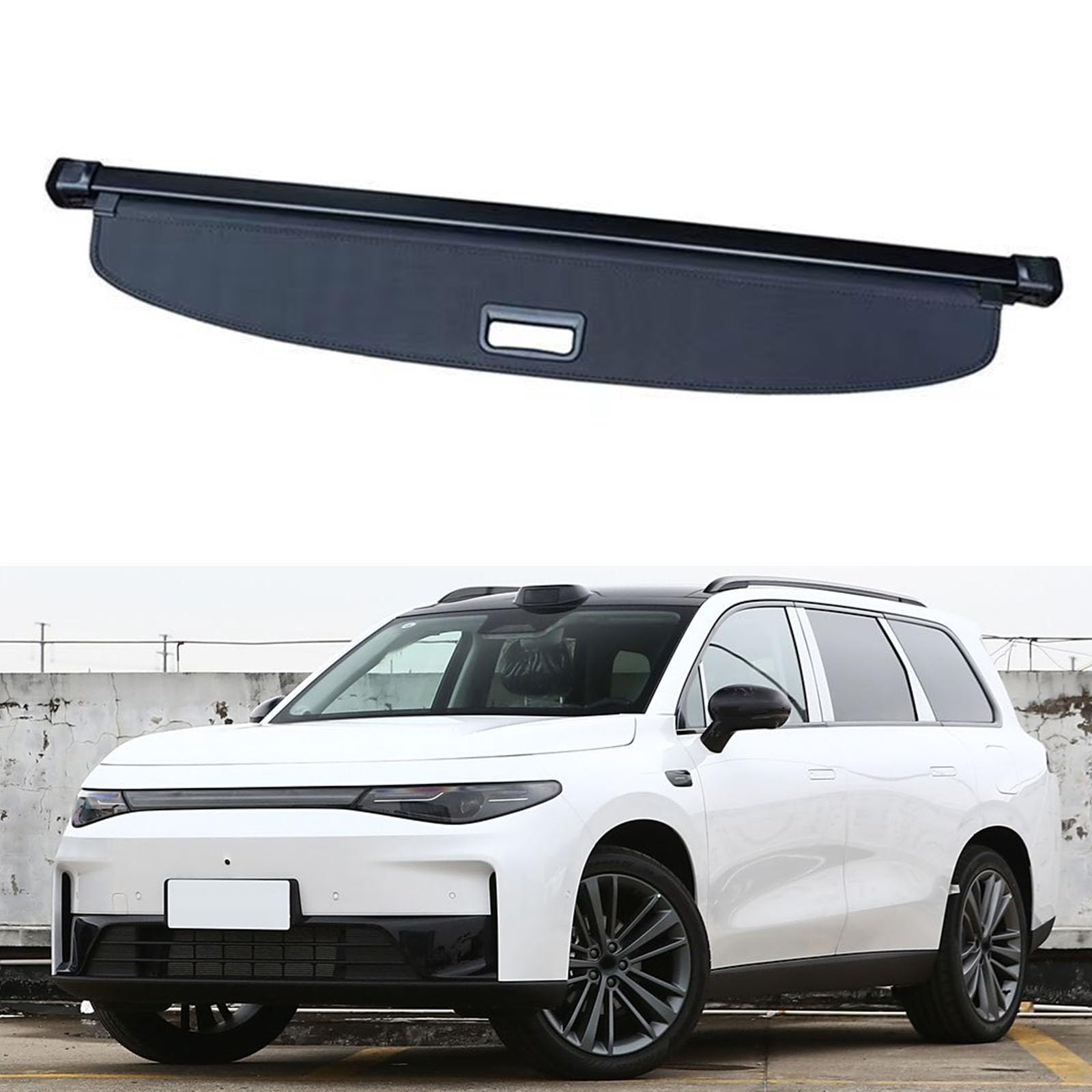 SXLGDW Car Retractable Rear Trunk Parcel Shelf,Compatible with LEAPMOTOR C16(5Seats),Car parts