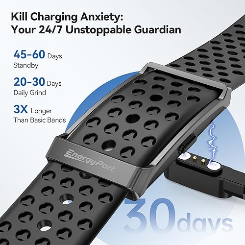 Miniatura 4 de Smart Bracelet, Wearable Activity & Fitness Tracker Band, 24H Sleep Tracker, All-Day Continuous Heart Rate Blood Pressure Stress HRV Monitor, 173