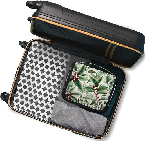 Miniatura 8 de Winter Christmas Modern Style Toiletry Bag for Women, Travel Makeup Organizer with Hanging Hook, Traveling Cosmetic Bags for Toiletries Accessories