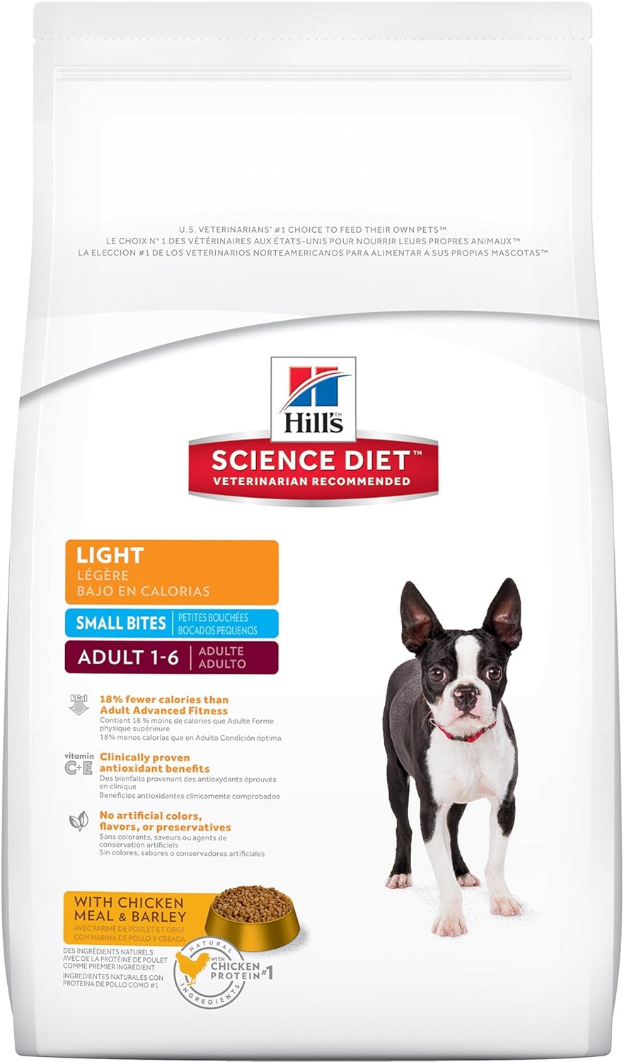 Hill's Science Diet Adult Light Chicken & Barley 30lb