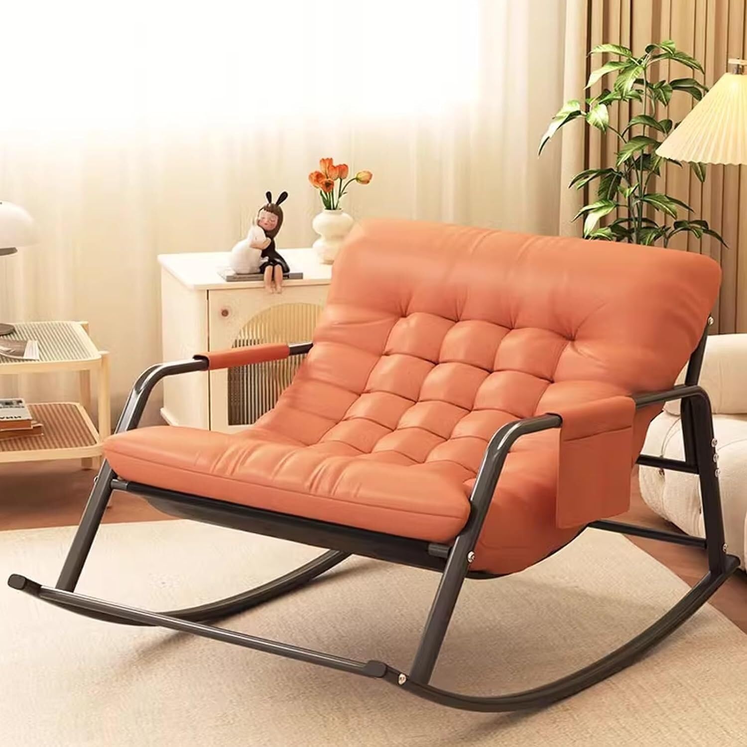 Fauteuil à bascule double respirant soulagement du dos avec accoudoirs confort