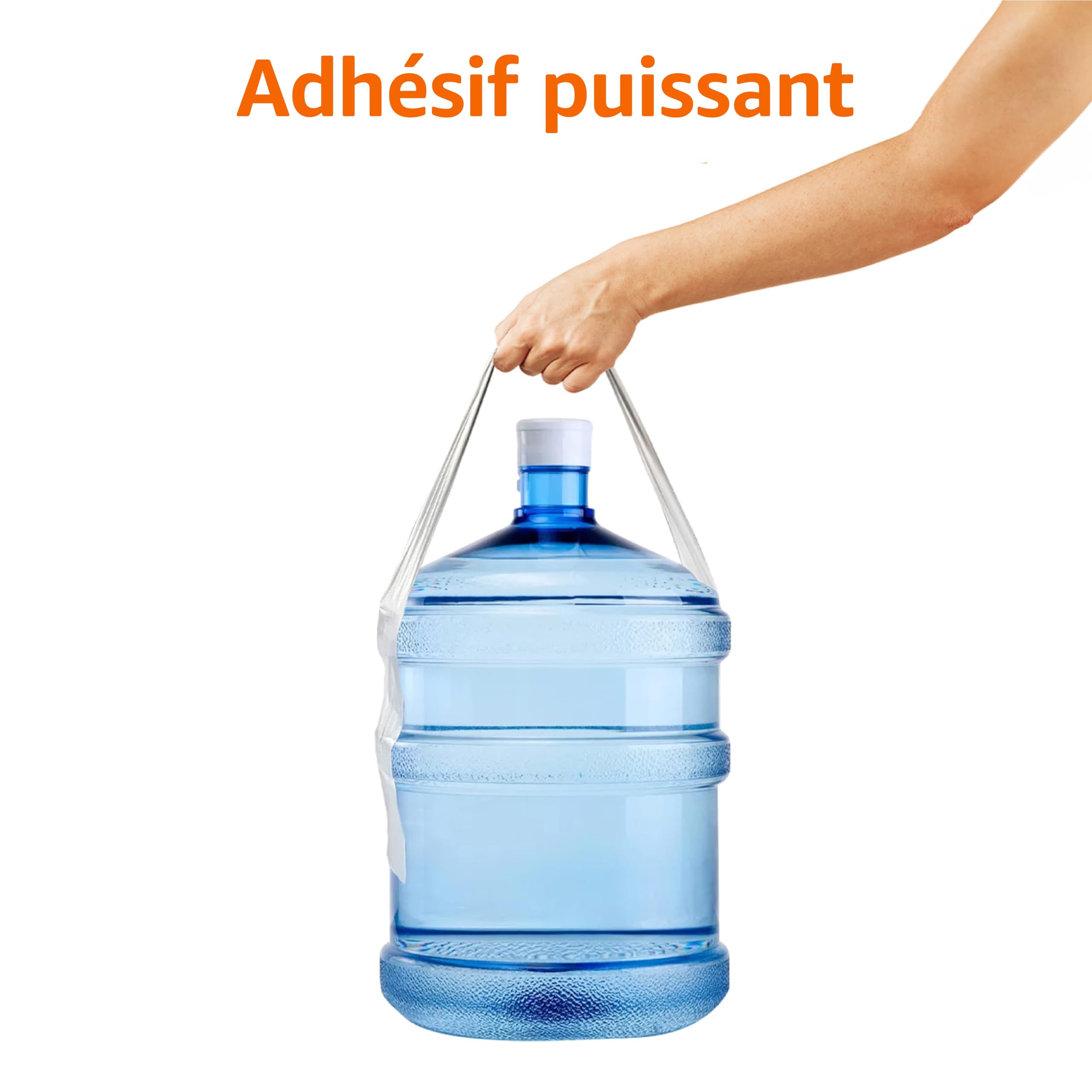Amazon Basics Ruban Adhésif Haute Résistance 4.77 cm x 18.28 m Argenté Lot de 4 Rouleaux