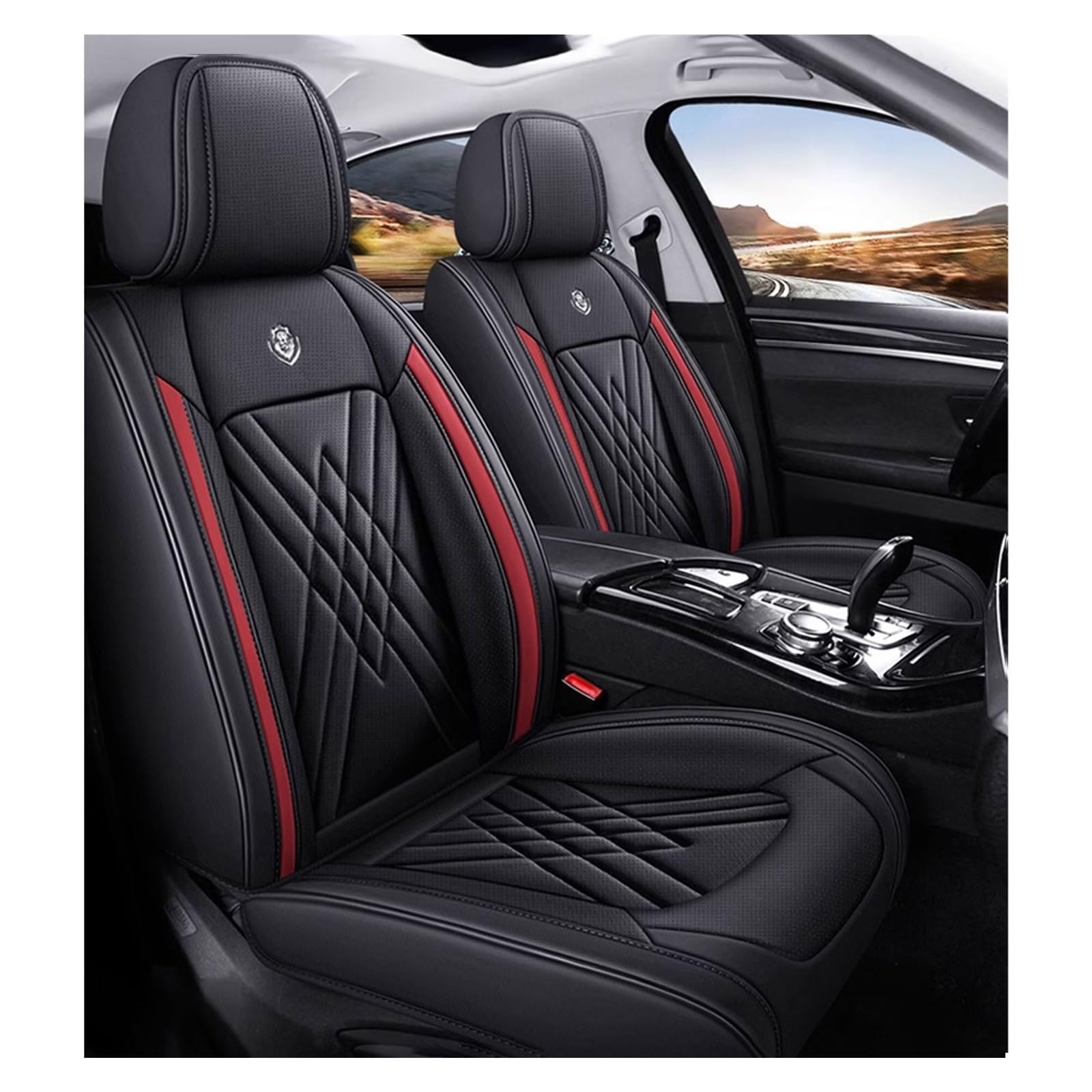 HFFTYU Car Seat Covers for Dacia Dokker Duster Van Logan