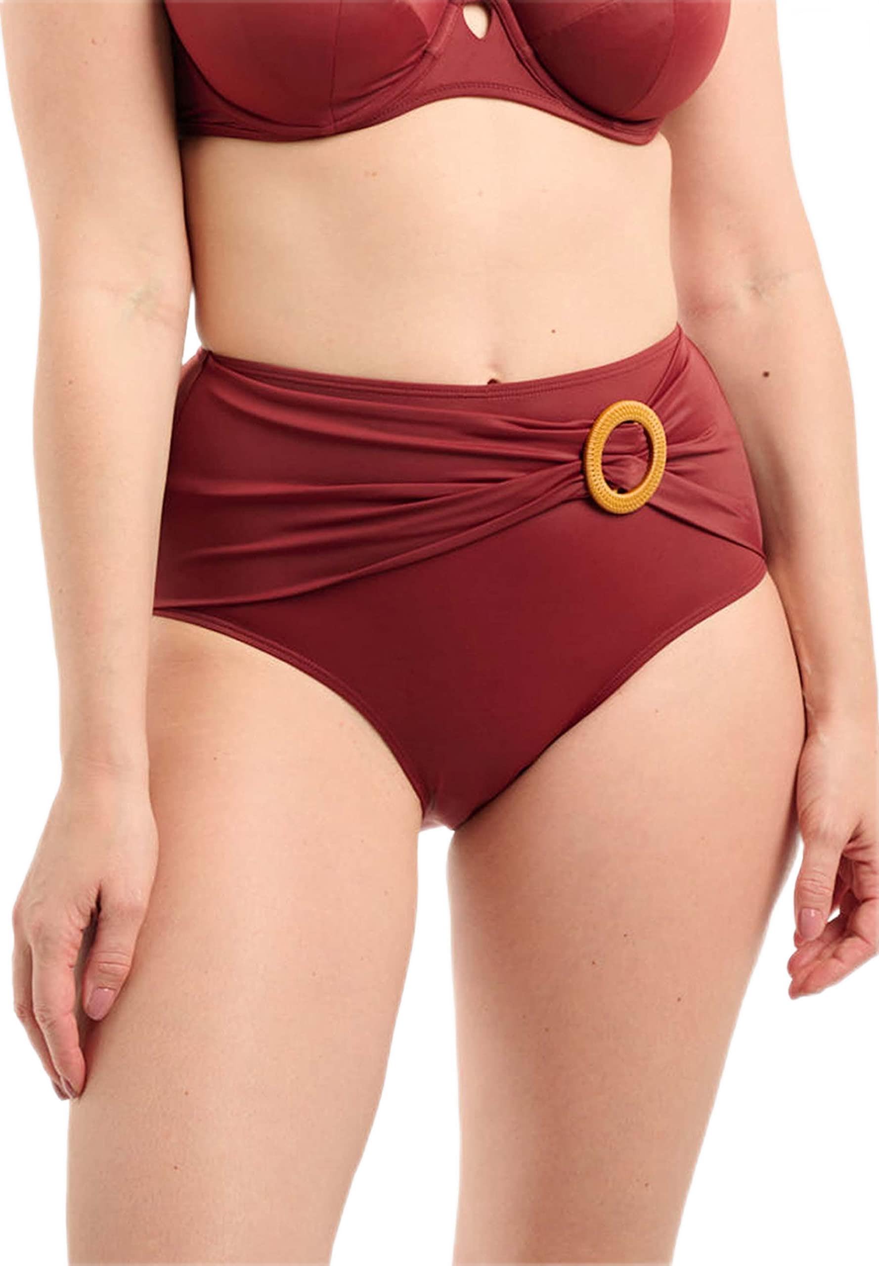 Sans Complexe Women's Elevated Basics Swimsuit, High Waist Panties