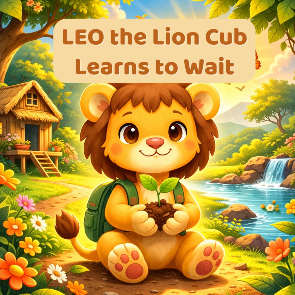 Leo the Lion Cub Learns to Wait: A Gentle Story About Patience and Growing Up