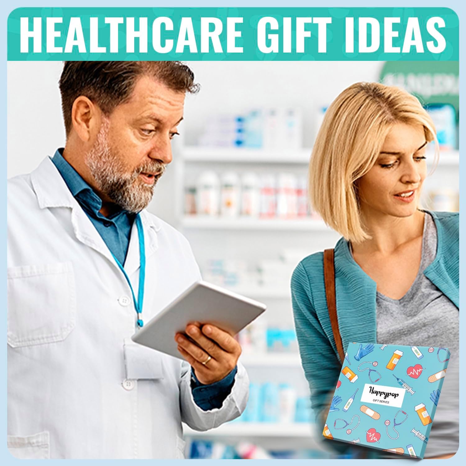 HAPPYPOP Get Well Soon Gifts - Socks for Breast Cancer Awareness Survivor Nurse Week - Image 7