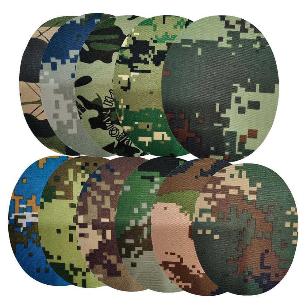 CTRLZS 11Pcs Camo Iron on Patches for Jackets Jeans Clothes Repair Kit Clothing Elbow Patches for Holes Decoration