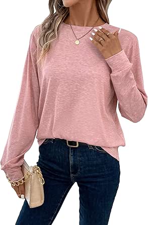 Scallop Trim Shirt SOLY HUX Women's Plus Size Top - Contrast Lace V Neck Long Sleeve Tee Plus Size Fashion Tops