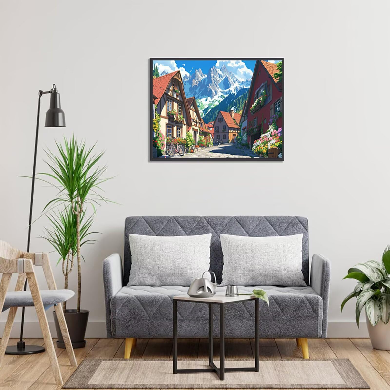 Diamentowy obraz kot diamentowy obraz dziecko kwiat 5D DIY okrągły obraz diamentowy kryształ górski sztuka ścieg krzyżykowy zestaw do haftu numerycznego sztuka do dekoracji ścian domu, prezent dla