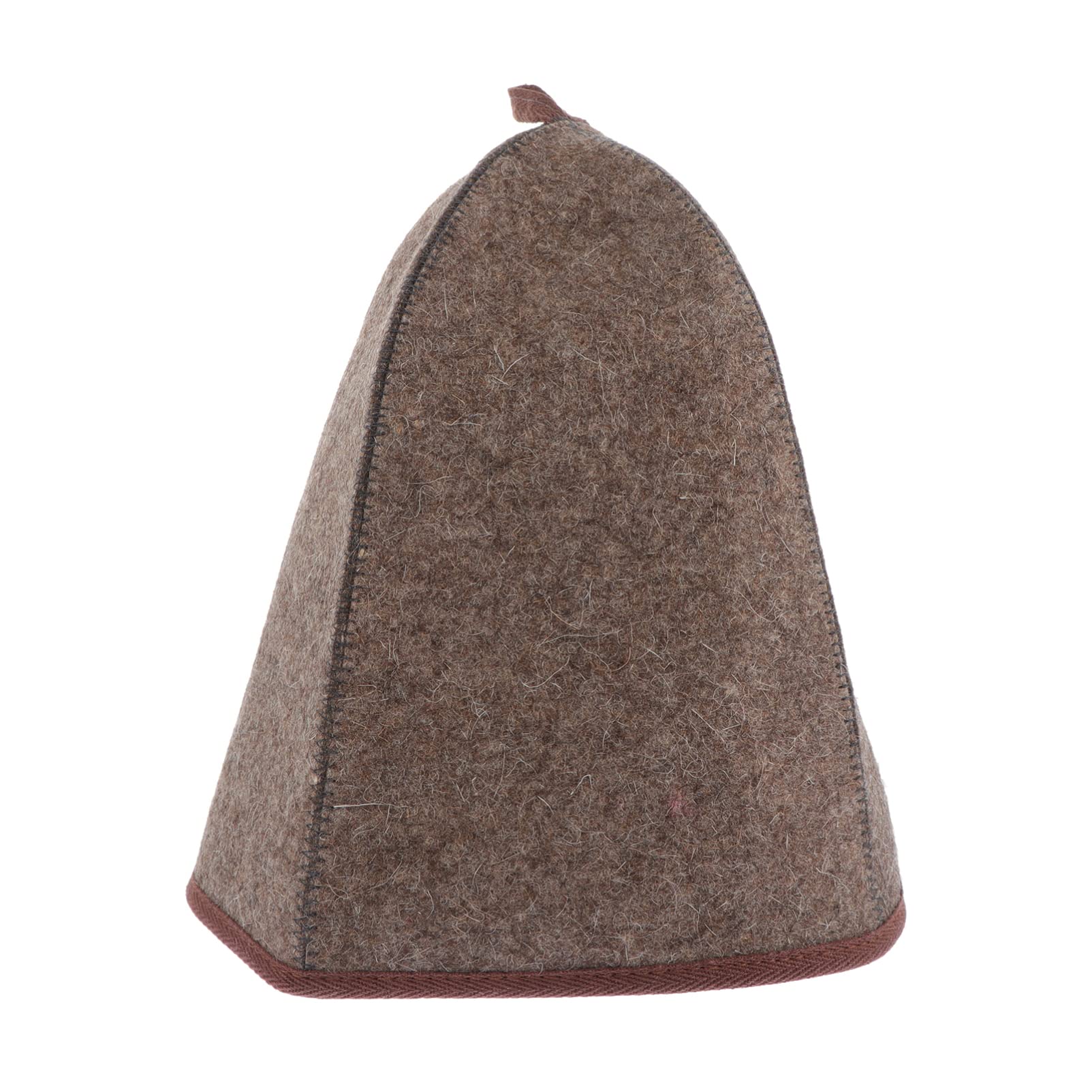 UKCOCO Thickened Wool Felt Sauna Hat Comfortable Bathing Cap for Water Absorption Heat Protection for Men Women for Sauna Steaming Sessions