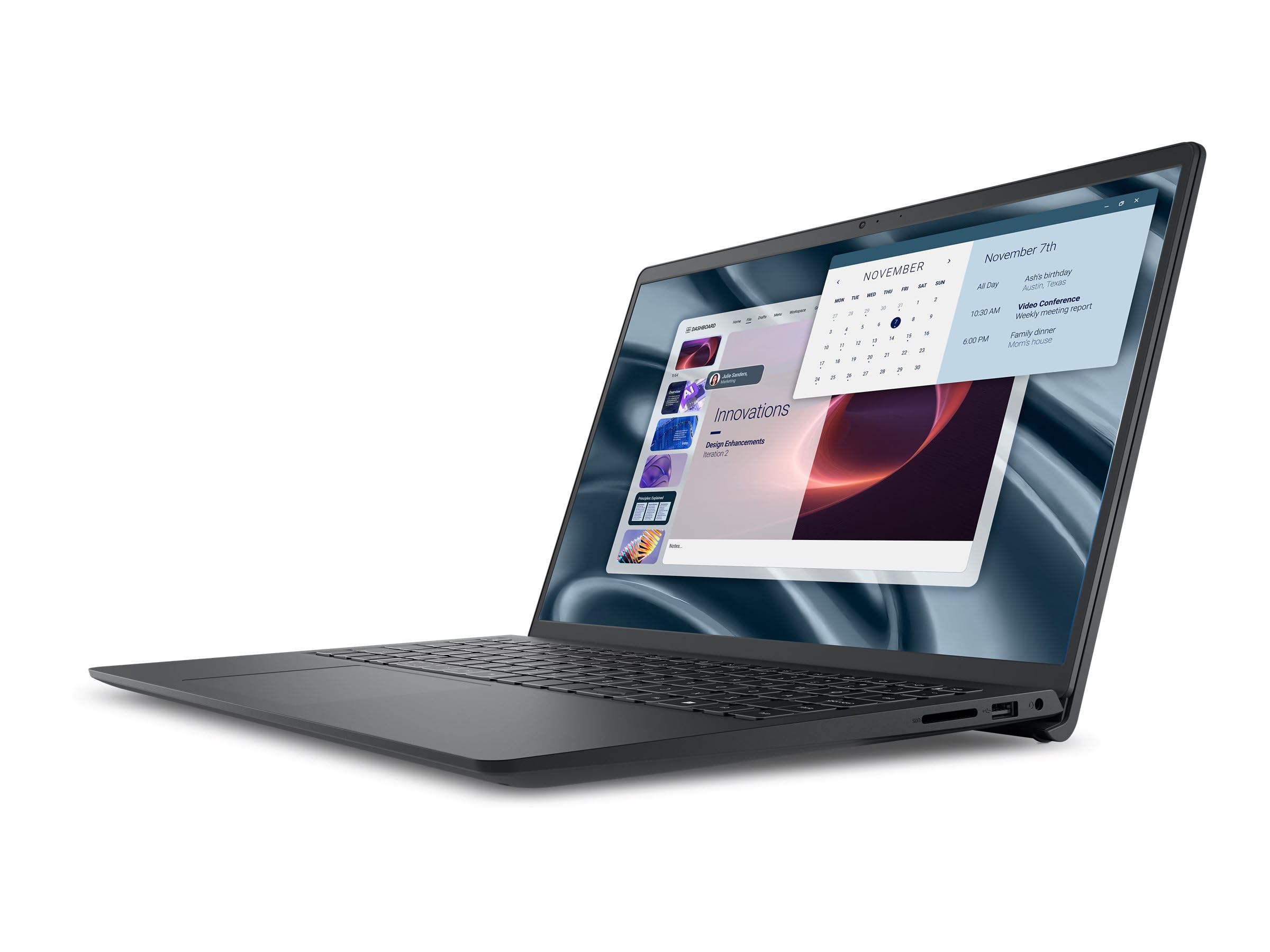 Dell Pro 15 Essential PV15255, AMD R5-7520U, 8GB, 512GB SSD, 15.6" FHD, AMD Radeon 610M, FgrPr, 3 Cell, 65W, WLAN, Kb, W11 Pro, 1 Jahr Basic Onsite