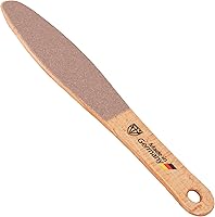 3 Swords Germany Wooden Foot File - German Beech Wood, Double-Sided Rough & Smooth for Callus & Hard Skin Removal
