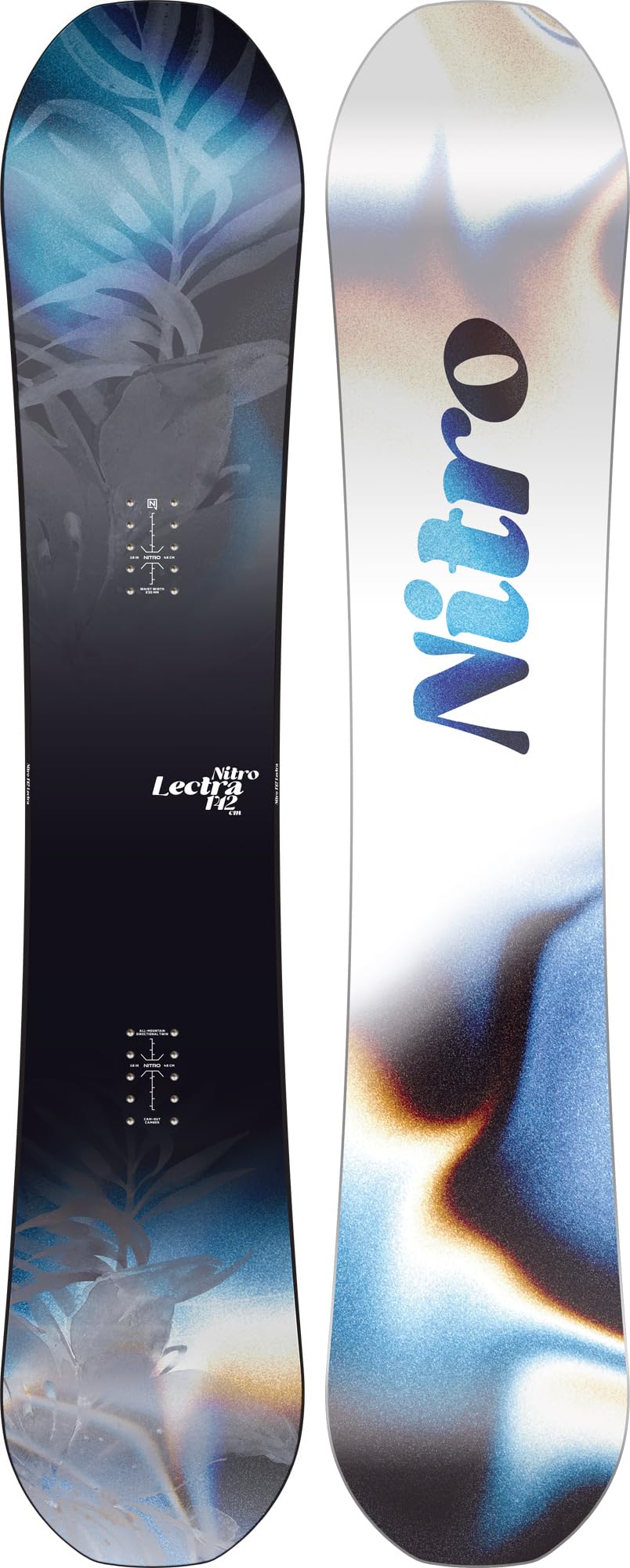 Nitro Lectra Leaf Cam-Out Womens Snowboard,142cm