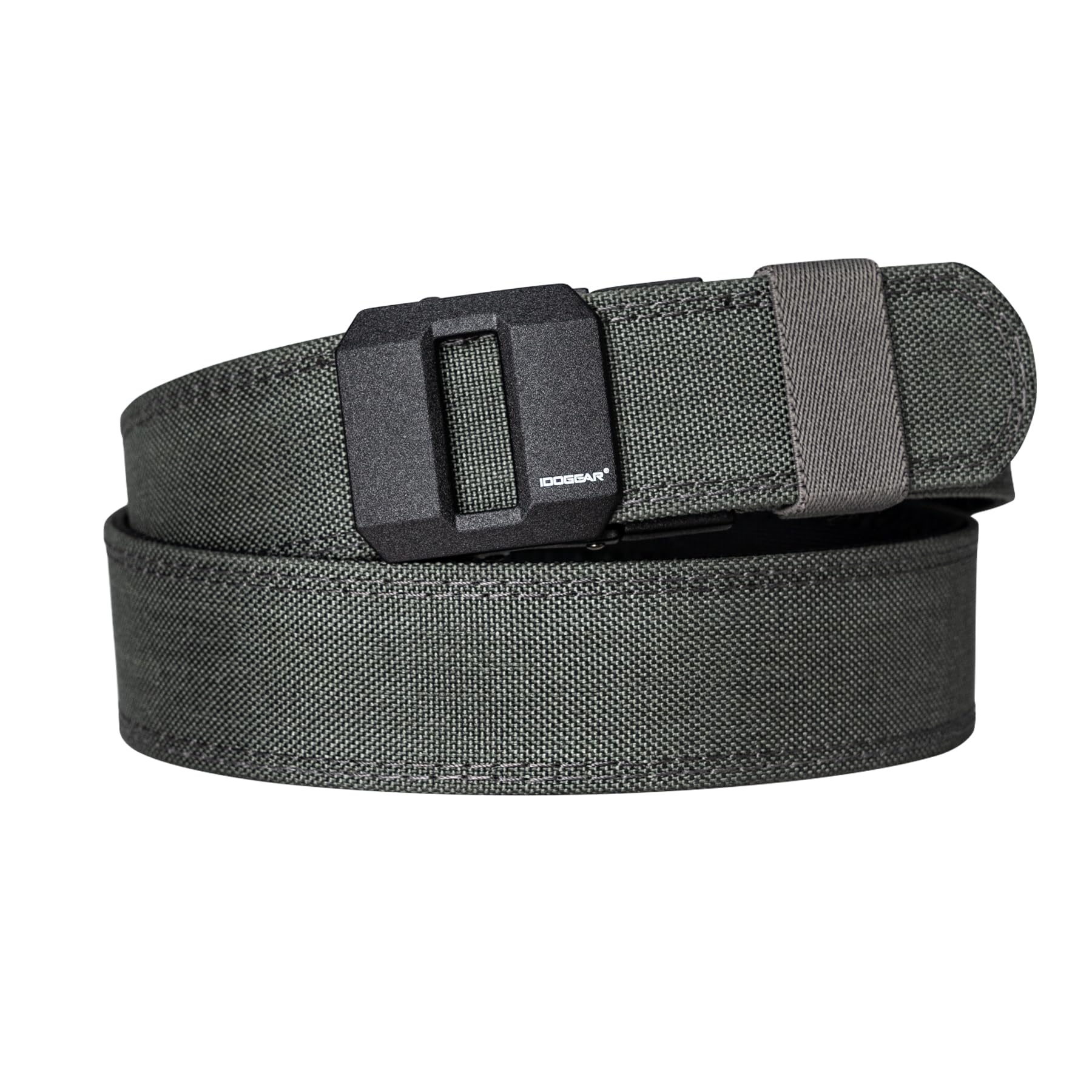 IDOGEAR Cintura tattica per pistola 1,5'' EDC Cinghia rigida per impieghi gravosi 38 mm in nylon cintura di utilità cintura a cricchetto rinforzata per trasporto occulto