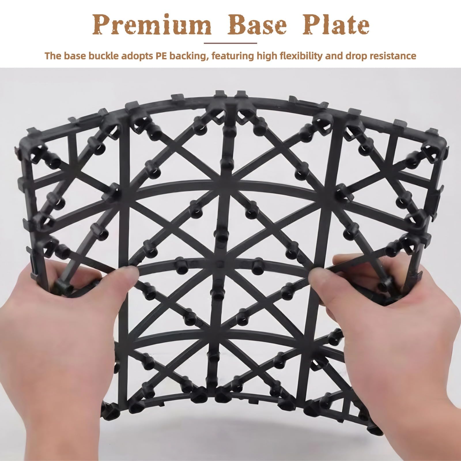 Dalles de Terrasse Emboîtables, Caillebotis Bois Exterieur Dur Résistantes, Planches de Terrasse pour Patio, Balcon, Arrière-Cour et Bord de Piscine, 30x30x2.3cm(Size:11 pcs,Color:A)