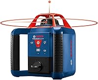 Vista 5 de BOSCH GRL900-20HVK REVOLVE Kit láser rotativo horizontal/vertical autonivelante, incluye trípode, varilla de grado, receptor, baterías 2 D, funda