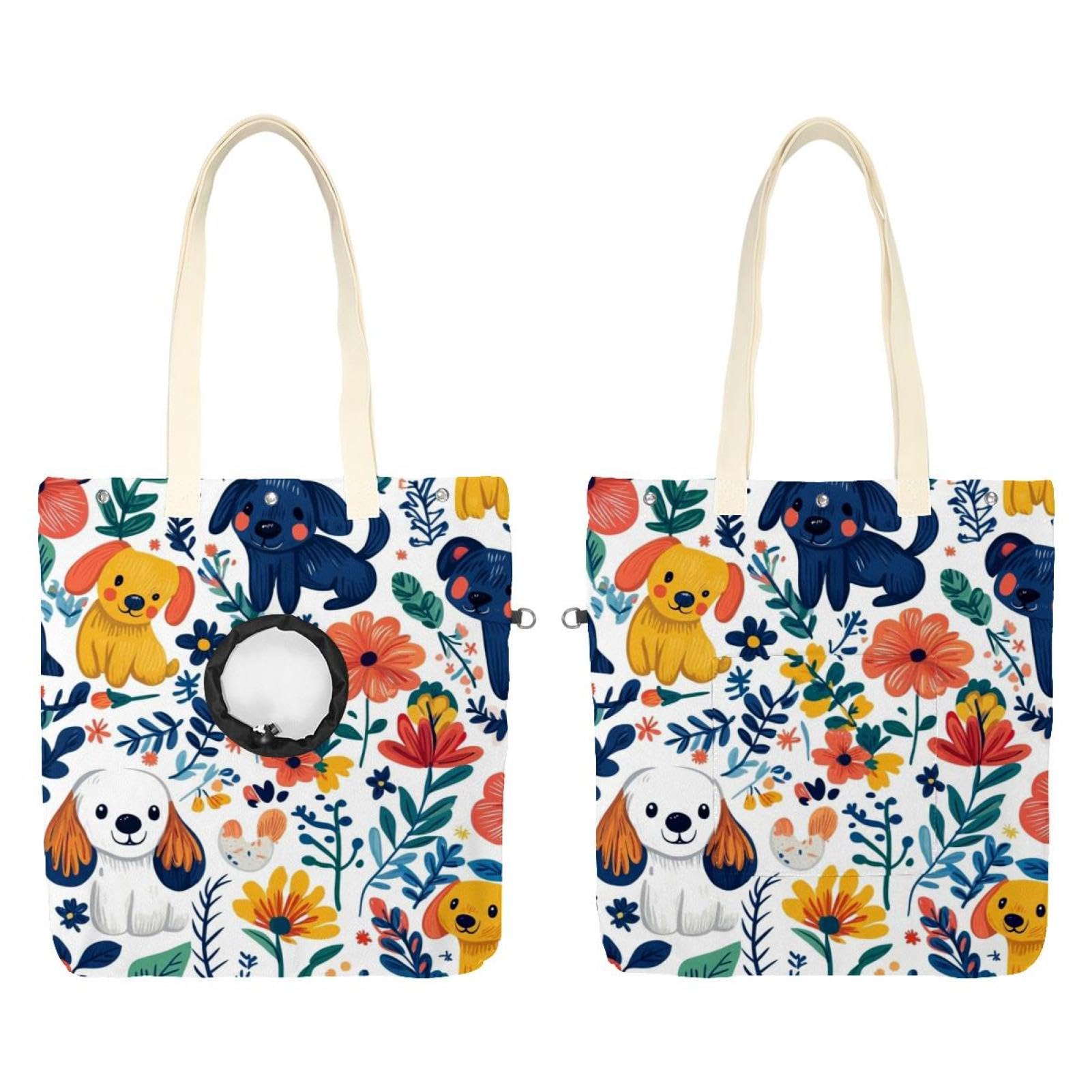 Sac de transport en toile pour chat portable et confortable pour chiot