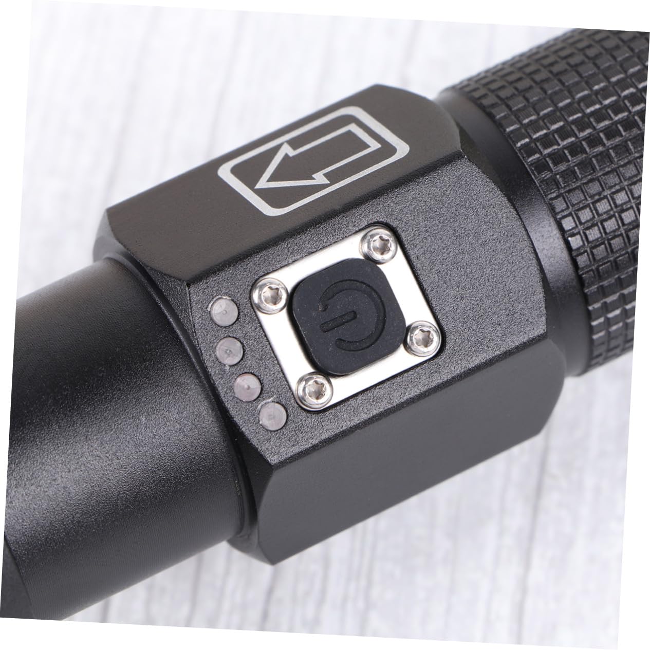 Gatuida Torcia Elettrica Ricaricabile USB Display Carica Batteria, Potente Xhp 90, Lega di Alluminio, Zoom Regolabile, 3 Modalità e Flash, per Pesca e Escursionismo