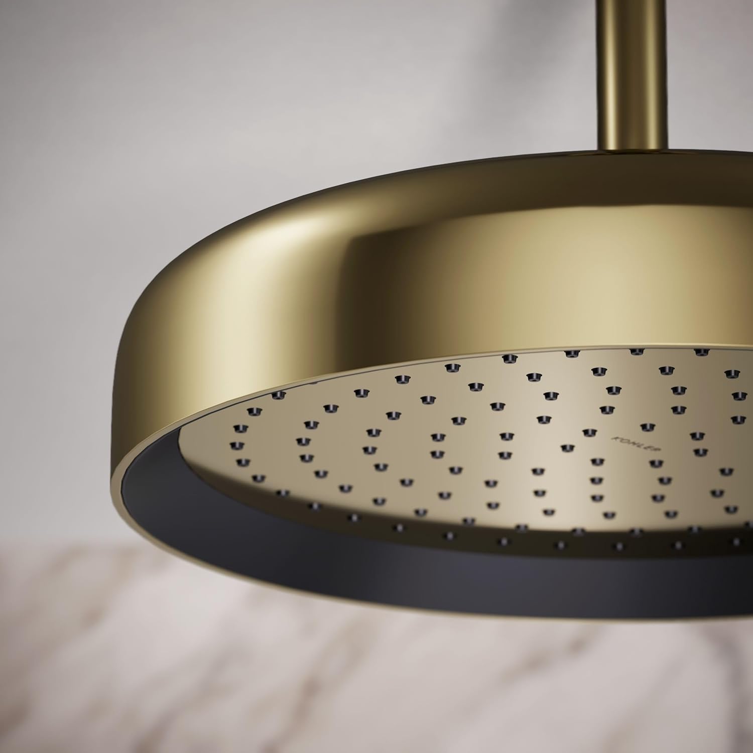 Kohler 26291-G-AF Statement® Round 12" single-function rainhead, 1.75 gpm, Vibrant French Gold