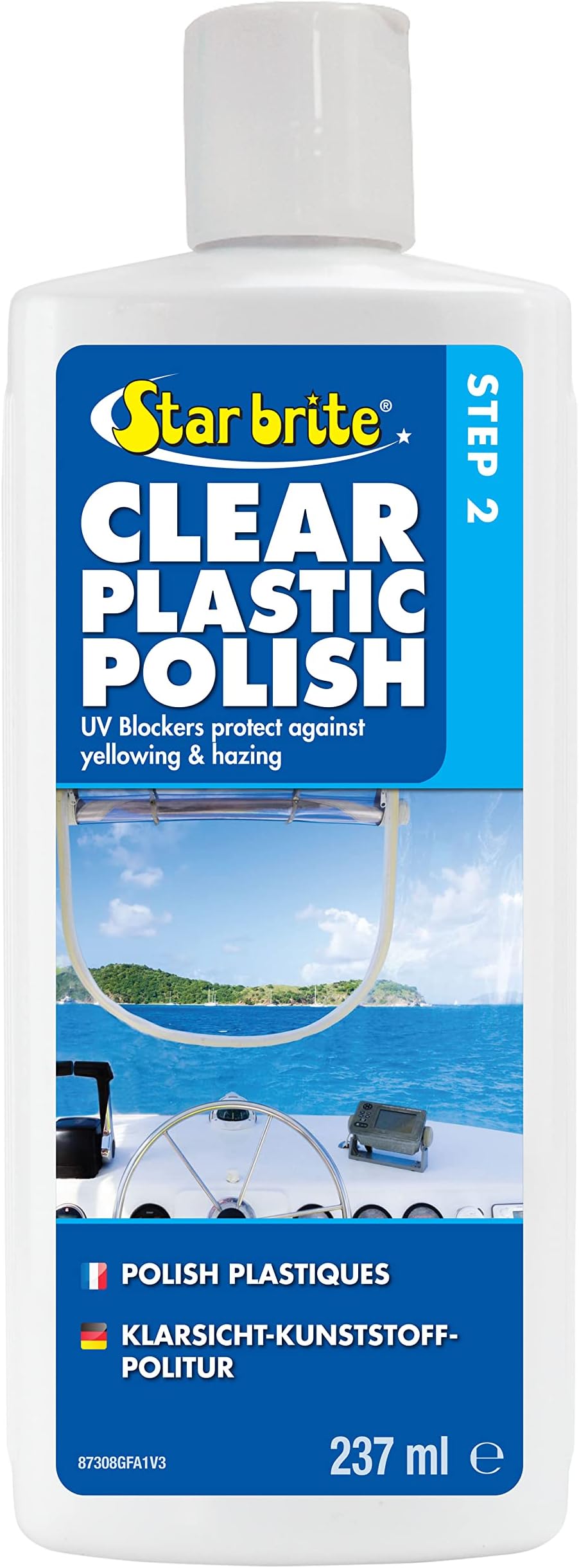 STAR BRITE Clear Plastic Polish - Step 2