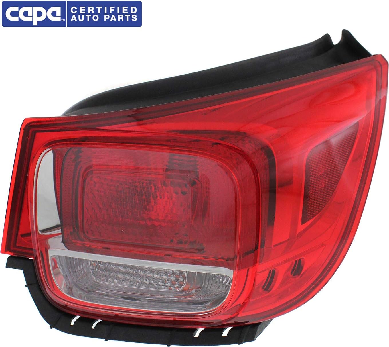 Garage-Pro Passenger Side, Outer Tail Light Compatible with 2013-2015 Chevrolet Malibu & 2016 Malibu Limited Assembly, Eco/LS/LT Models - CAPA
