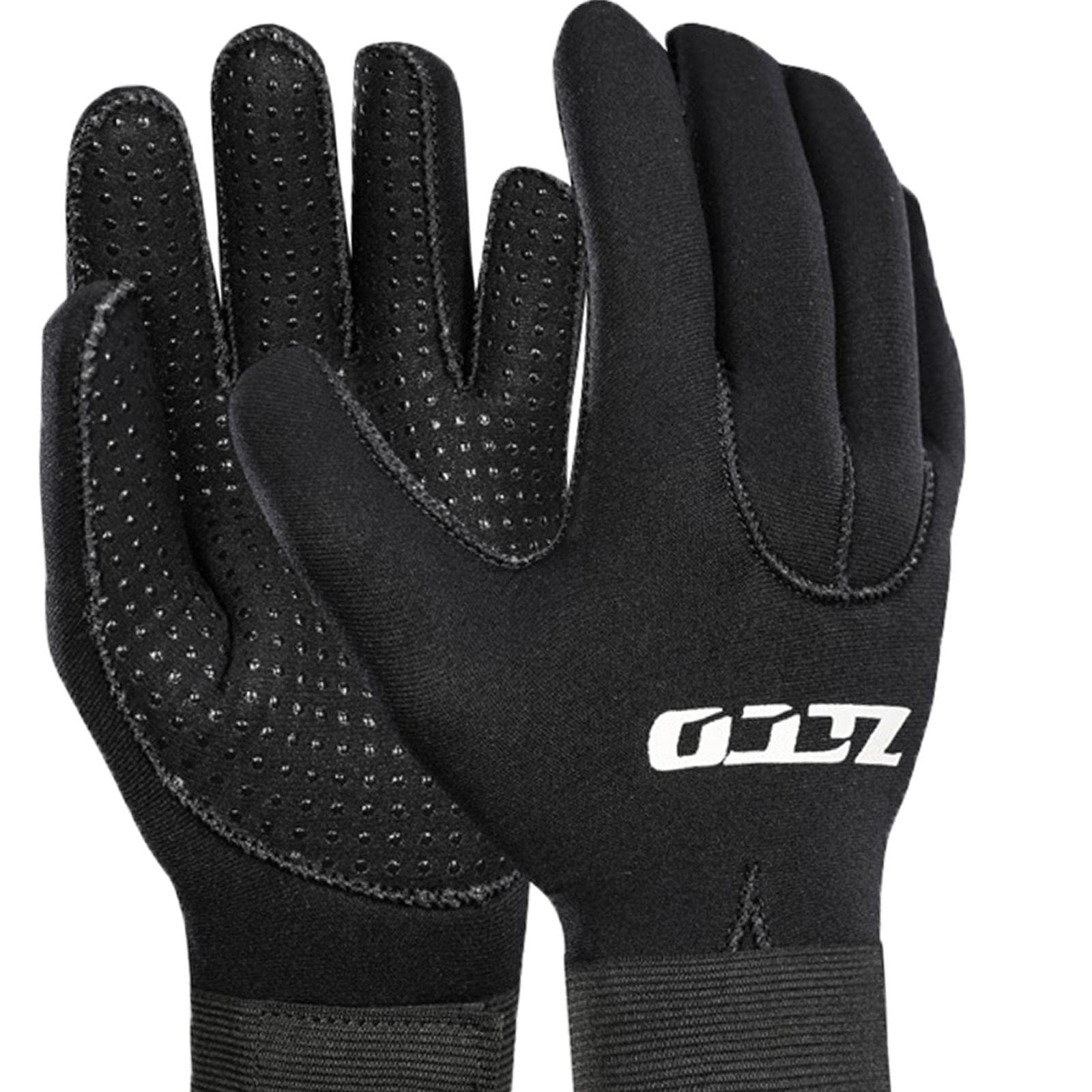 Guantes de Trabajo, Traje de Neopreno no resbalada Cinco Dedos muñeca elástica Desgaste Tibio Agua Resistente for Pescar Surf de natación de esquí de esquí (Size : XXL)