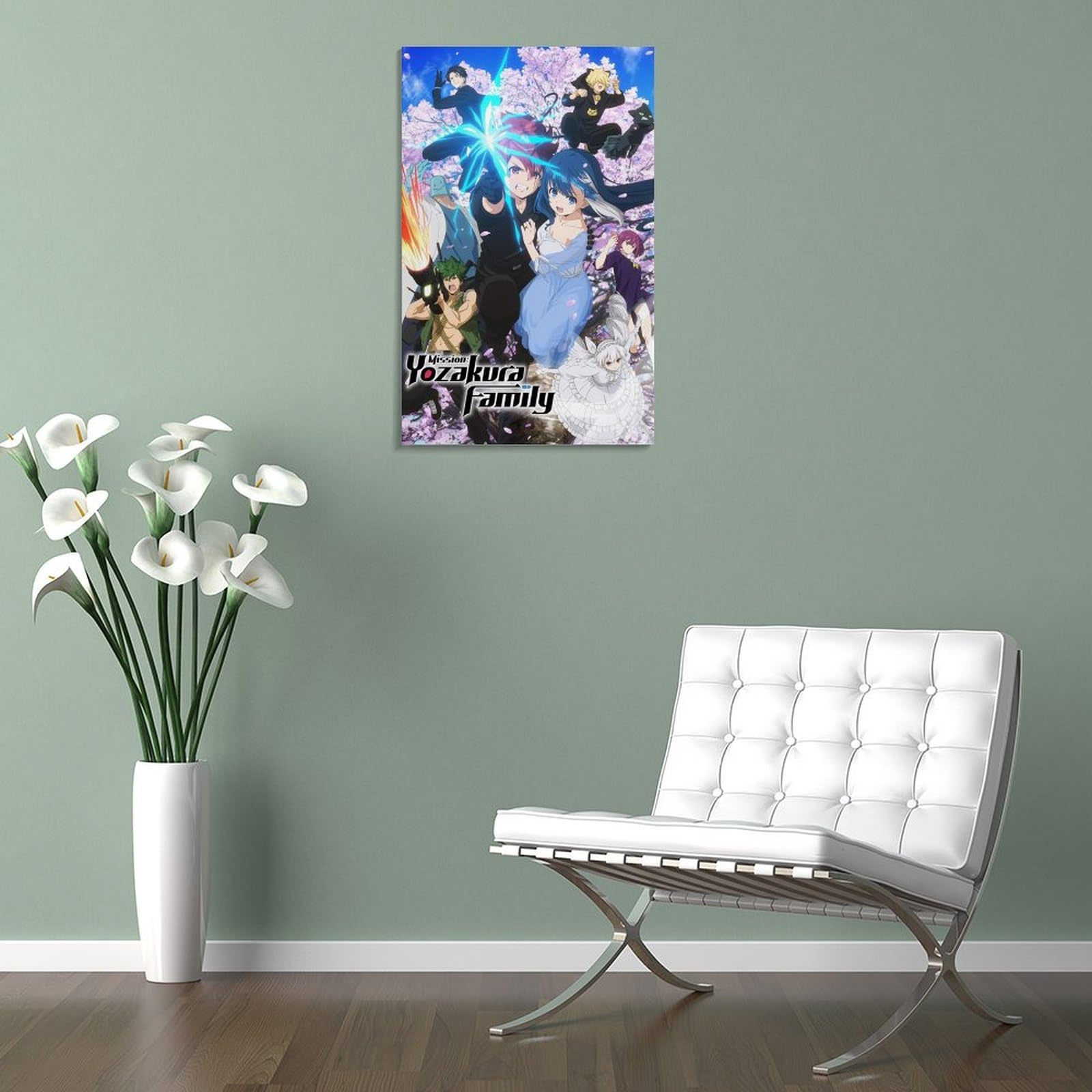 Amazon.com: QGLinxi Mission Yozakura Family Anime Poster Canvas