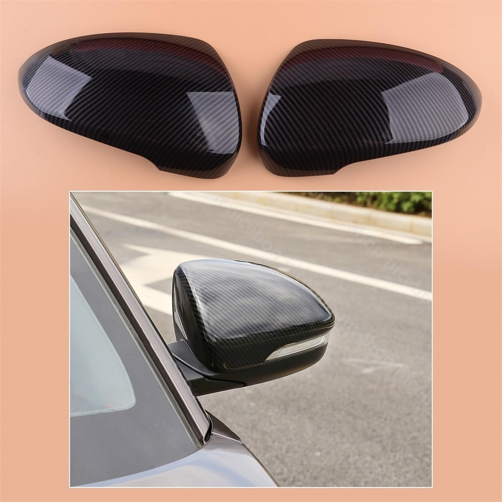 Specchietto retrovisore dell'automobile Per Hyundai per Tucson 2015-2020 Specchietto retrovisore con luci di segnalazione Coperchio della custodia Decorazione