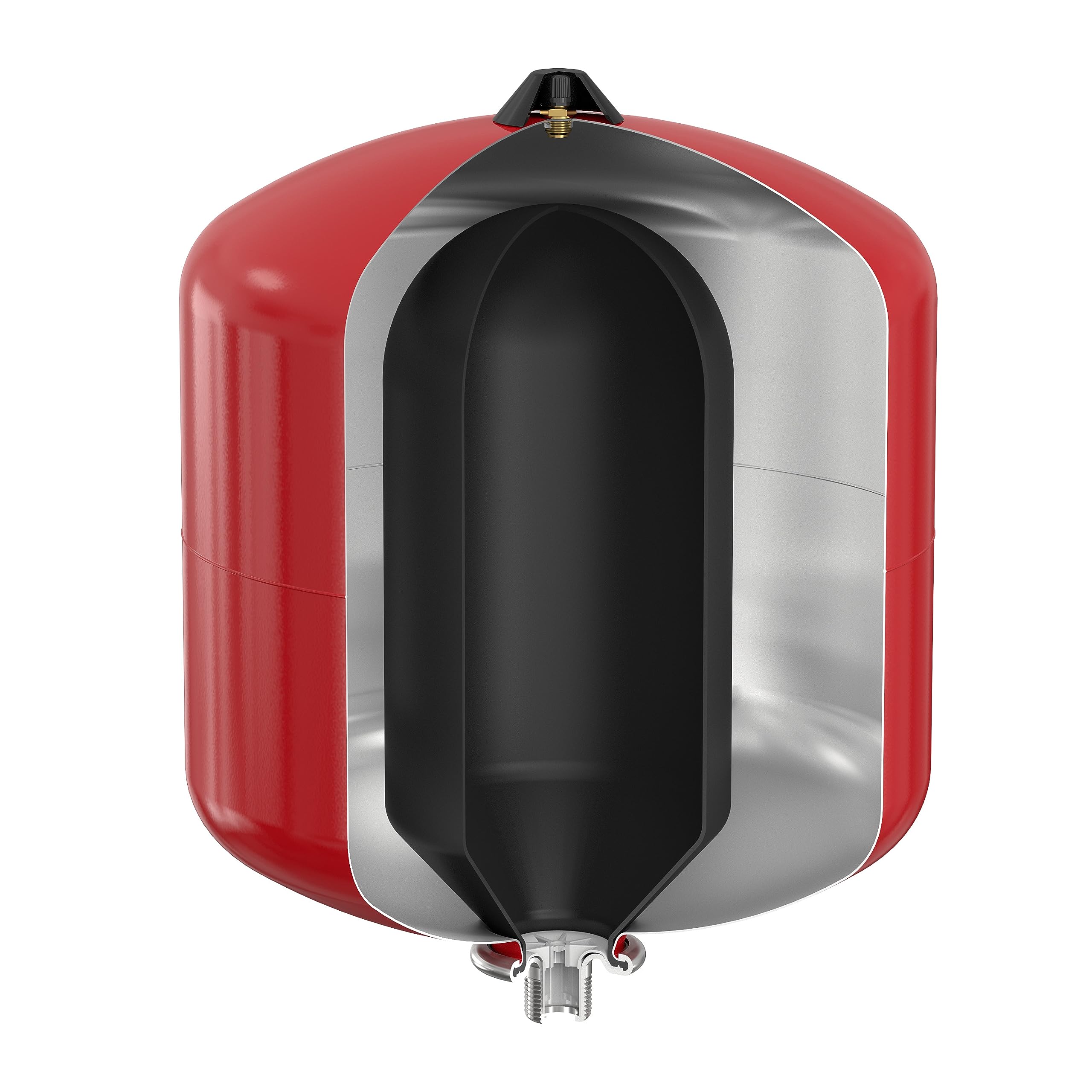 Flamco Baseflex 25301 - Depósito de expansión (12 L, 1,5/6 bar, para sistemas de calefacción y refrigeración cerrados)