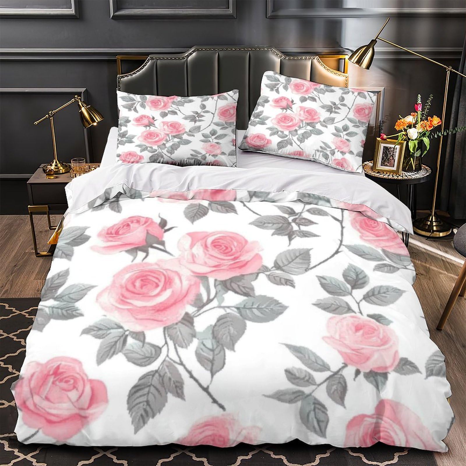Parure de lit imprimé en 3D motif samouraï, cadeau idéal ado fille garçon