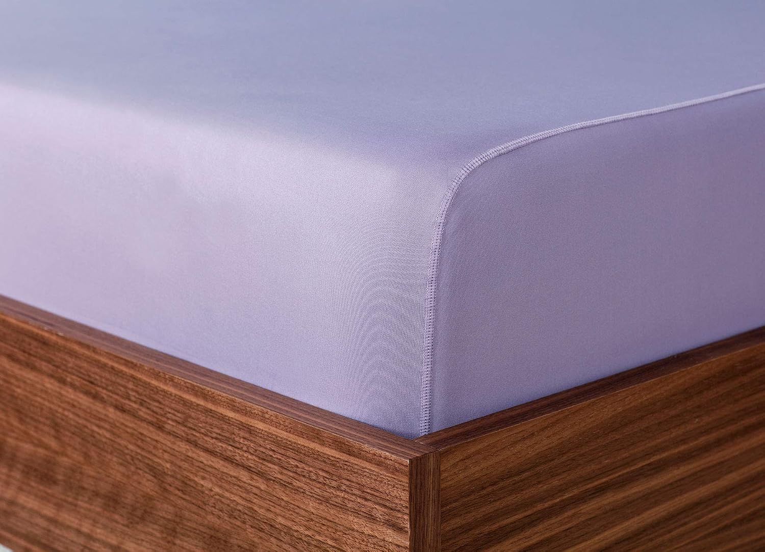 SHEEX – Original Performance Fitted Sheet, 1 (One) Fitted Sheet ONLY, Ultra-Soft, Deep Pocket, Breathes Better Than Cotton - Lavender, Queen