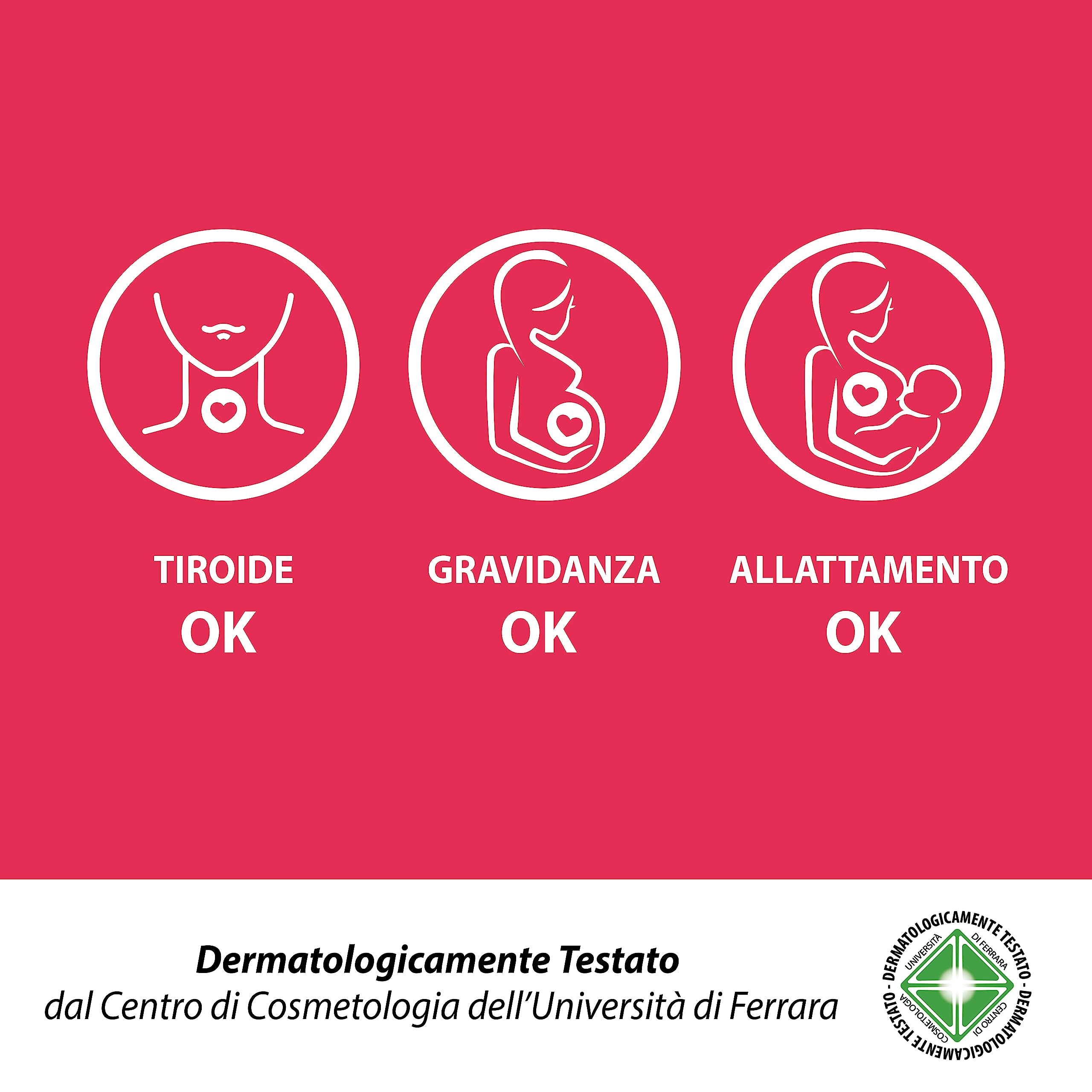 PANTASLIM L'Originale kit con 4 trattamenti - collant drenante anticellulite con Sale Rosa dell'Himalaya - compresi pantaloni in cartene e tanga monouso - Inci 99% di originale naturale