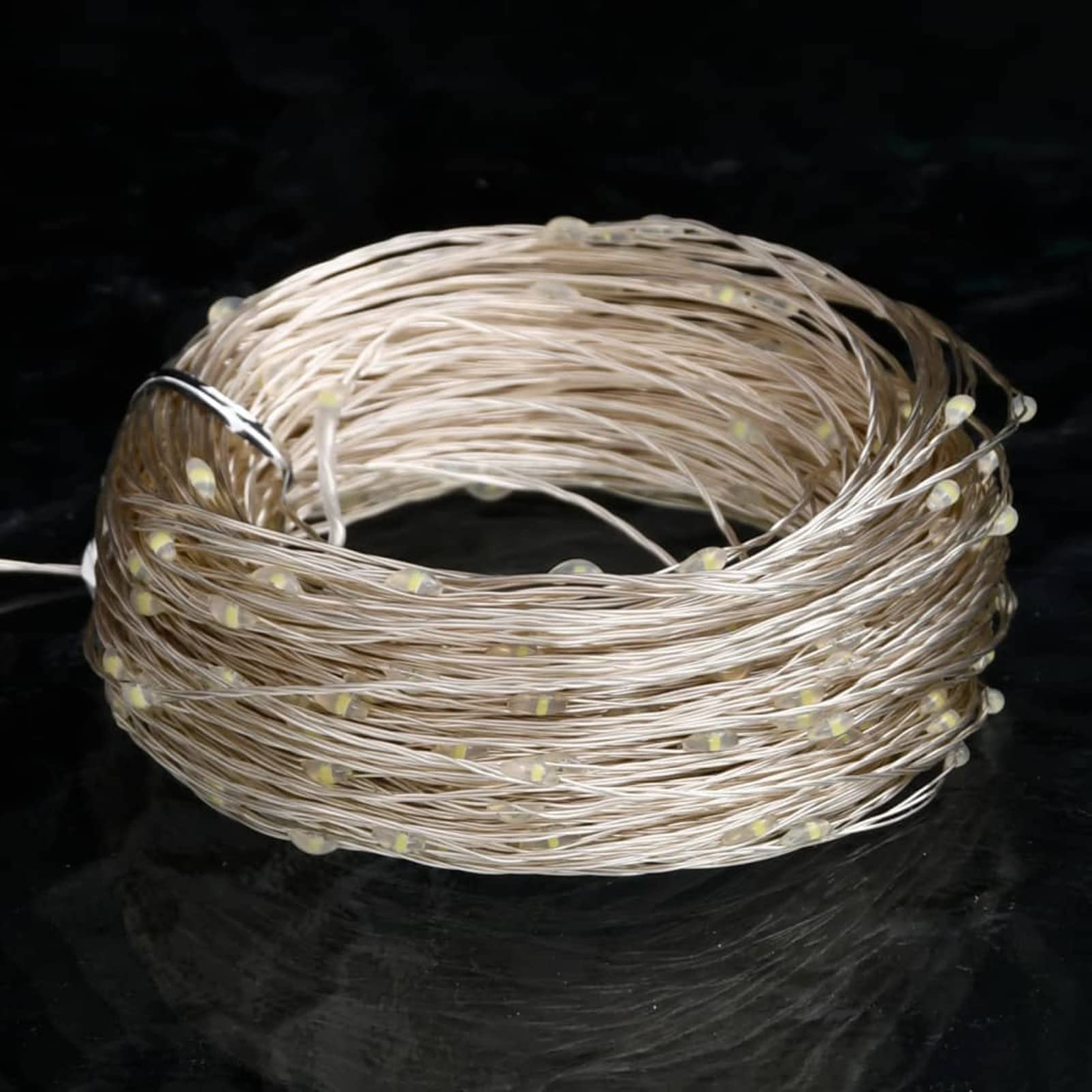 Brokky Micro Luci Fatate Sferiche 40m 400 LED Bianco Freddo 8 Funzioni-Luce Stellare Luci della Stringa Lunare Luna Luci di Natale della Stella Luci Fatate (Stella)