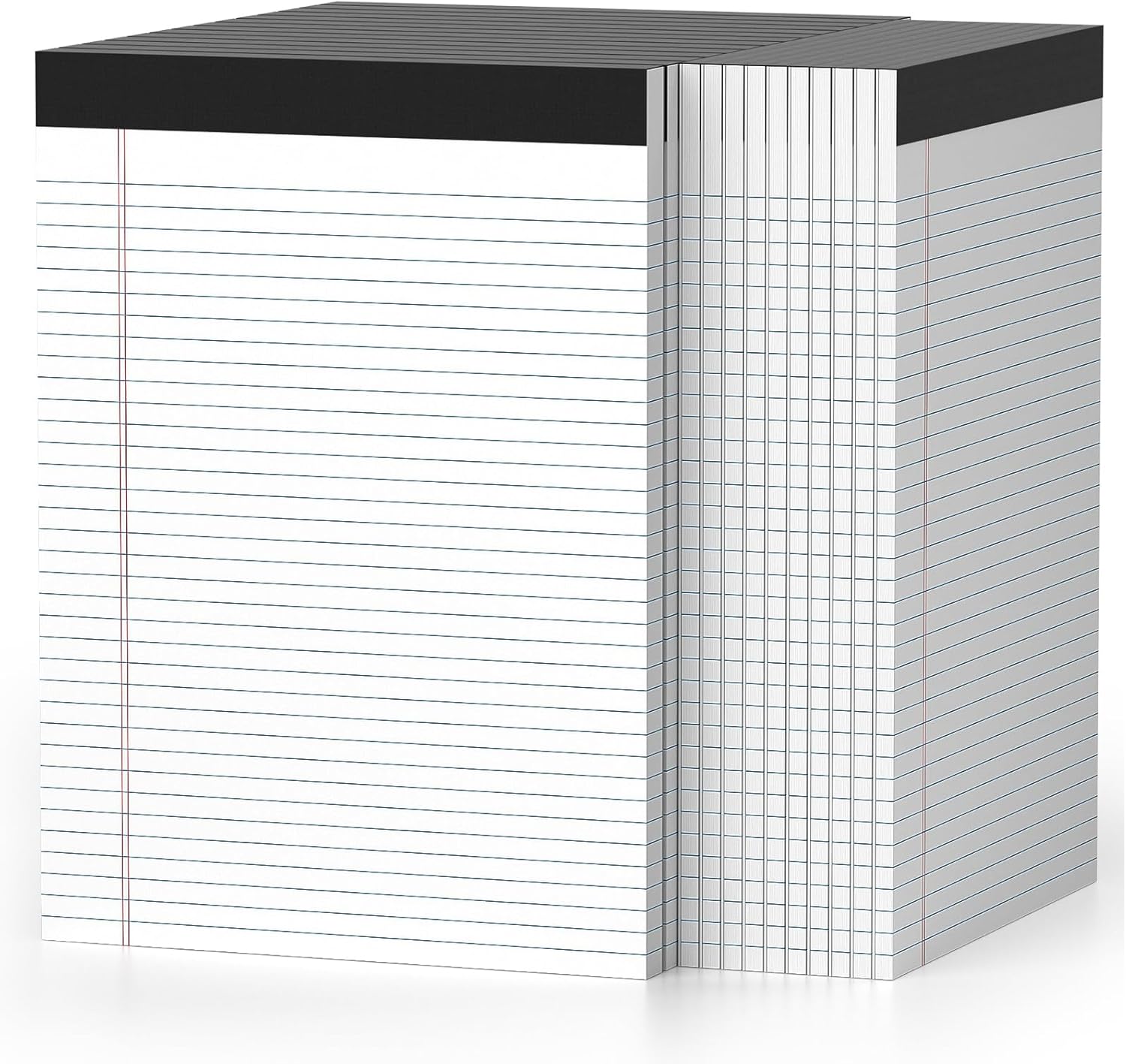 24 Pcs Legal Pads 8.5" x 11" College Ruled Note Pads 8.5 x 11.75 Inch Micro-Perforated Notepad 720 Sheets in Total Lined Writing Paper Notebook for Office, School Supplies & To-Do Lists 30 Sheets/Pad