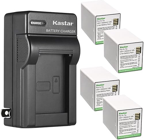 Miniatura 9 de Kastar Paquete de 1 batería A-7a y cargador de pared de CA de repuesto para cámara de seguridad Arlo GO 2 ITE (VML2030), cámara Ultra XLUltra 2 XL