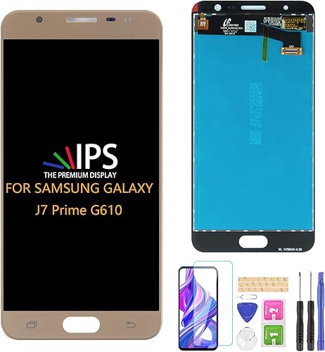 Para Samsung Galaxy J7 Prime G610 G610F G610M G610YDS G610FDS G610MDS 5.5 pulgadas Reemplazo de pantalla táctil digitalizador LCD Kit de reparación disponible en Yaxa Peru
