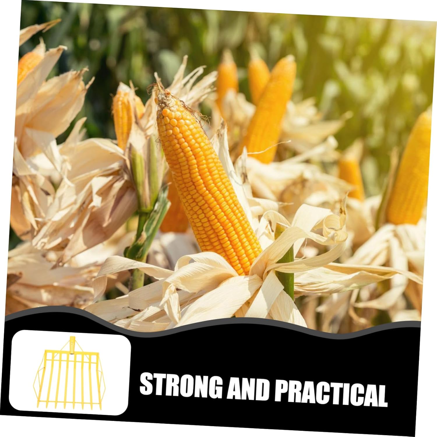 Metal Shovel for Corn Harvesting Outdoor Tool for Collecting Maize Lightweight Design Extra for Efficient Soil Movement Gardening Spade