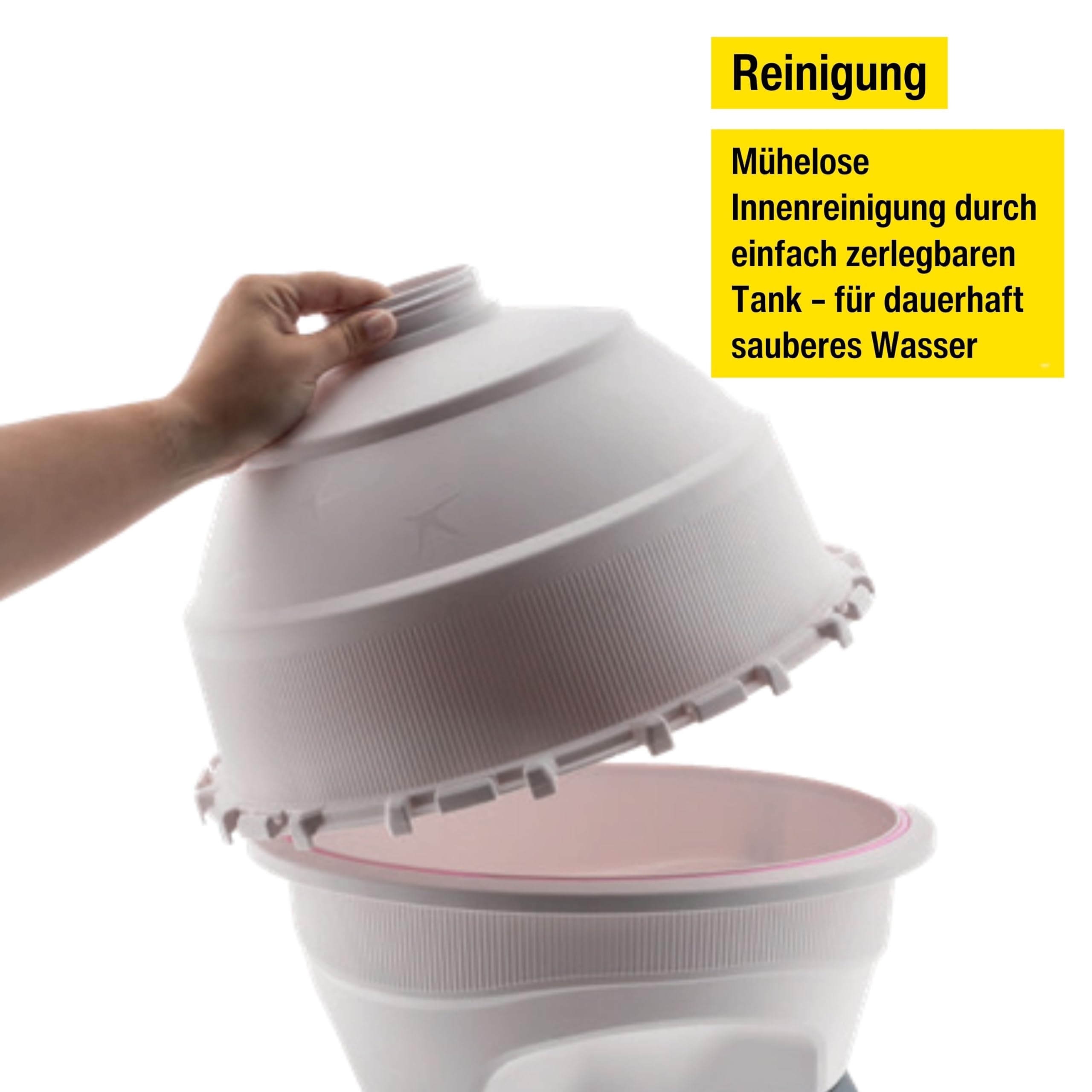 horizont Hühnertränke Optimus 25 L für bis zu 25 Hühner, inkl. Ersatztrinkschale, Zweiteiliger Wassertank - Geflügeltränke - Automatische Tränke - Wasserspender
