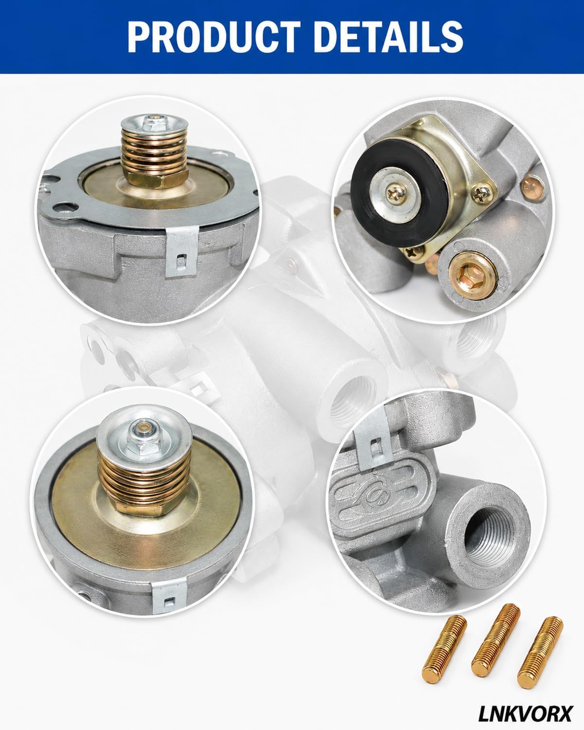 800629 Air Brake Dual Circuit Foot Control Valve