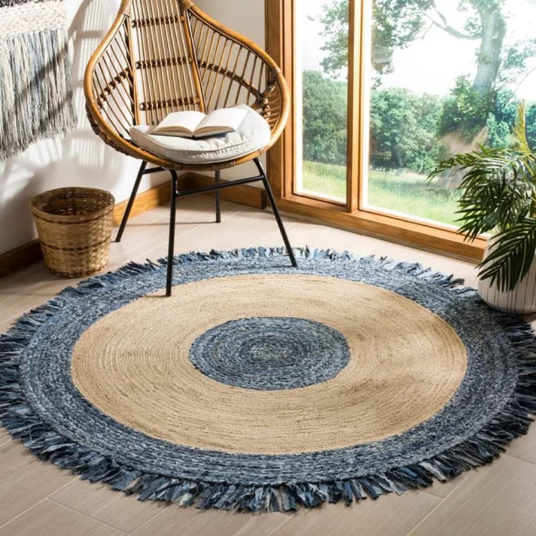 See full amazon price history chart for ☆LBY Handwoven Cotton Natural Reversible Rugs Round Braided Floor Carpet Mat for Living Room, Bedroom, Dining, Office, Restaurant (70 CM, J) ☆LBY Handwoven Cotton Natural Reversible Rugs Round Braided Floor Carpet Mat for Living Room, Bedroom, Dining, Office, Restaurant (70 CM, J) (B0BQZGKB9D) Amazon Price History, Amazon Price Tracker