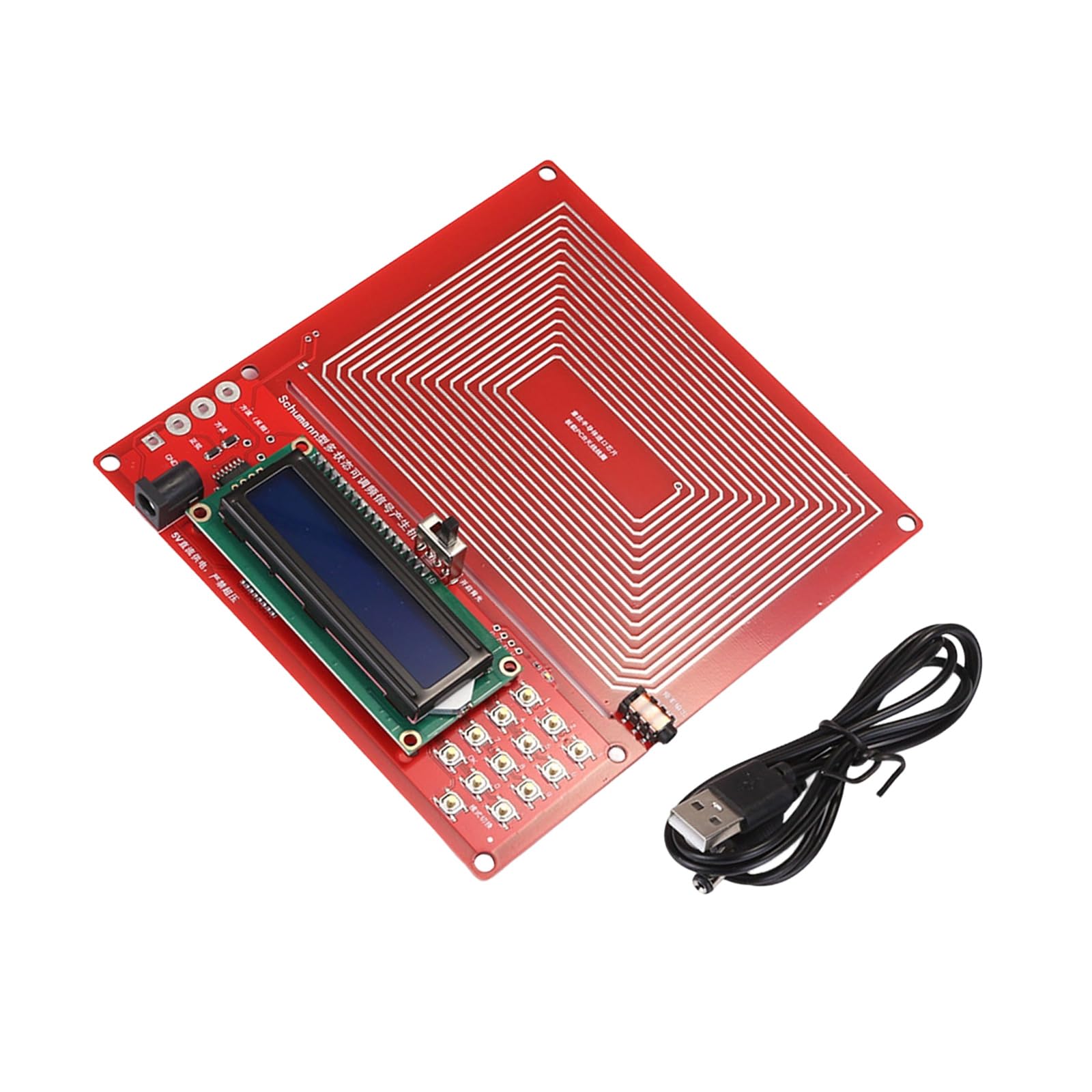 Professional Sine Signals Generator Large Display Adjustable Frequency 0.1Hz to 99999Hz for Lab Testing Research Low Frequency Indication Generator