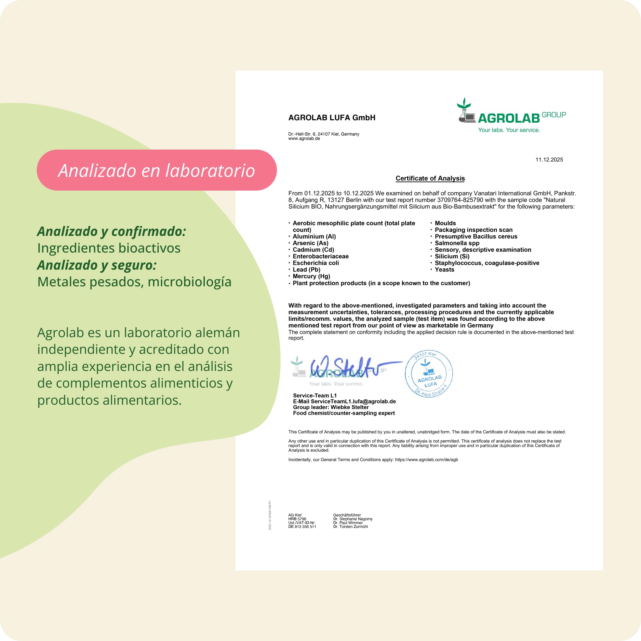 Silicio Organico Vegavero | 300 mg | 100% Natural & BIO - Derivado del Extracto de Bambú | Sin aditivos & Vegano | Esencial Para Huesos, Articulaciones y Músculos | 120 Cápsulas
