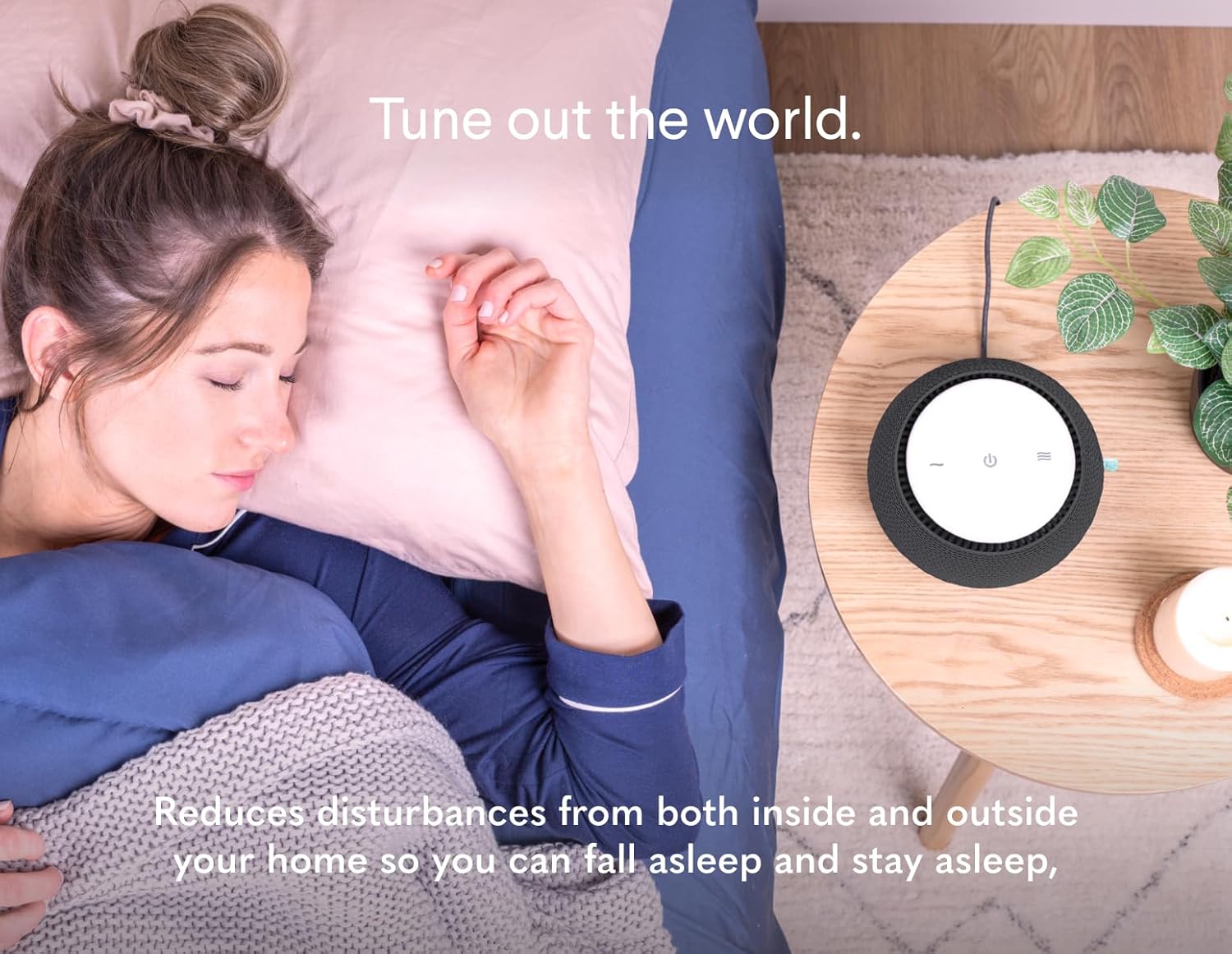 SNOOZ Best Sellers Bundle - Original Charcoal Smart White Noise Sound Machine and SNOOZ Go Portable Travel Sound Machine