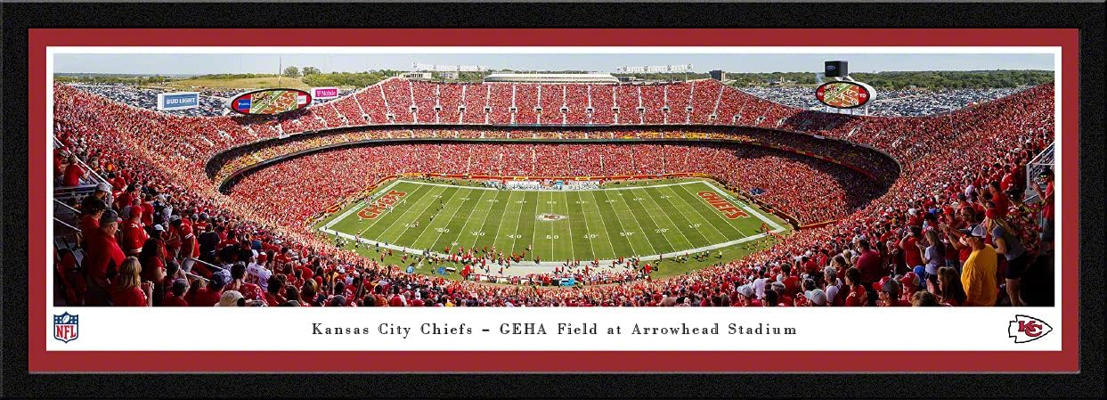 Kansas City Chiefs - Panoramic Posters and Wall Decor by Blakeway Panoramas