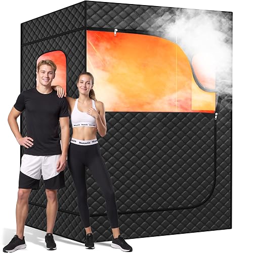 Manastin 2 Person Portable Steam Sauna product photo (Home Saunas) — ScooterReviewPro review