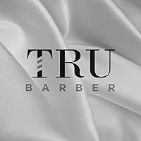 Vista 6 de TRU BARBER Capa de corte de peluquería, ligera e impermeable, capa de salón profesional con cierre a presión, capa de peluquería, capa