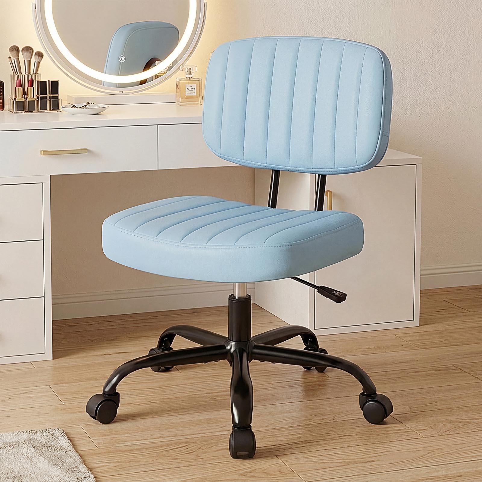 DUMOS Armless Home Office Executive Chair