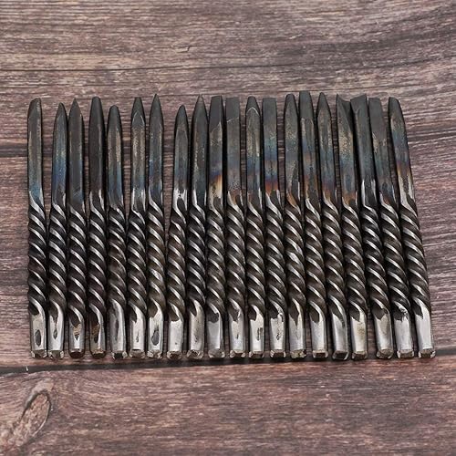 Miniatura 8 de Juego de 20 herramientas profesionales para tallar joyas, herramienta de grabado, herramienta de metal, cincel de yunque de tallado de metal, 20 uds